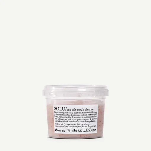 Davines Travel Sizes|Shampoo>SOLU Sea Salt Scrub Cleanser